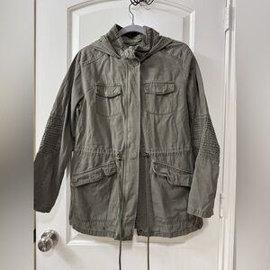 a new day Olive Green Military Jacket